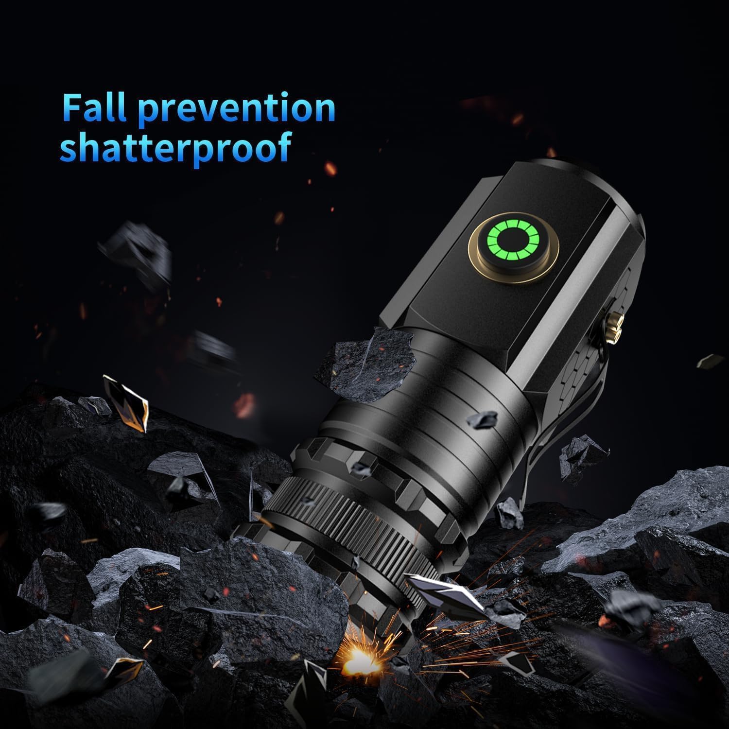 Rechargeable Led Mini Torch,3000 High Lumens Pocket-Sized Flashlight with Super Bright LED Chips,5 Light Modes,IPX6 Waterproof,EDC Flashlight Rechargeable Led Mini Torch,3000 High Lumens Pocket-Sized Flashlight with Super Bright LED Chips,5 Light Modes,IPX6 Waterproof,EDC Flashlight